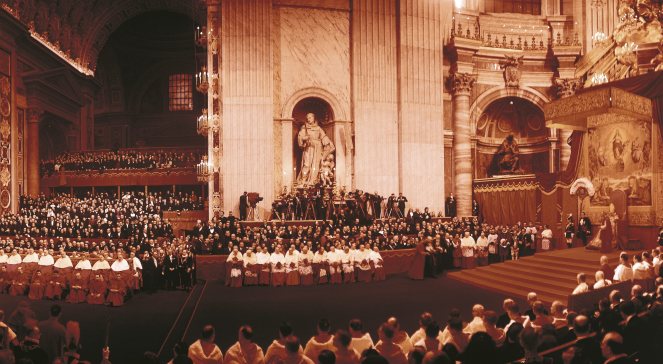 Ceremonia otwarcia Soboru Watykańskiego II, listopad 1962