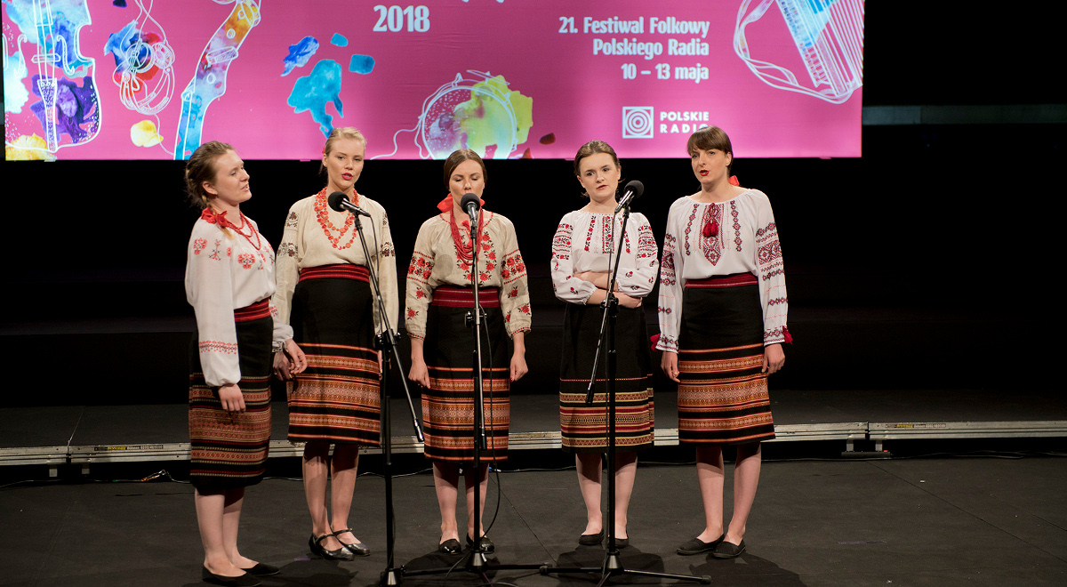 Występ zespołu Dobryna na festiwalu Nowa Tradycja 2018
