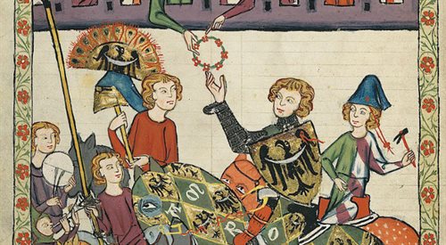 Henryk IV w Codex Manesse, fot. Wikimedia Commonsdomena publiczna