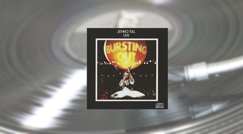 Okładka płyty grupy Jethro Tull pt. Bursting Out