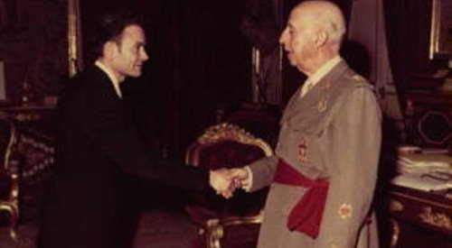 Generał Francisco Franco (kwiecień 1972)