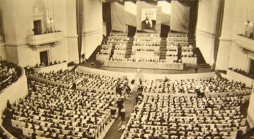 IV Zjazd PZPR, Sala Kongresowa w Warszawie, 1964.
