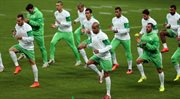 Trening reprezentacji Algierii przed meczem z Niemcami podczas MŚ w Brazylii 