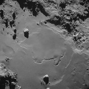 Kometa 67P - zdjęcie z 11 listopada 214