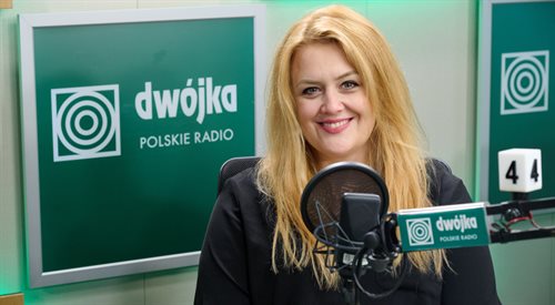Sopranistka Iwona Sobotka w studiu Dwójki