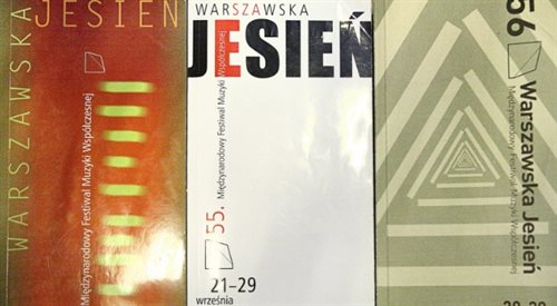 programy ostatnich edycji festiwalu Warszawskiej Jesieni