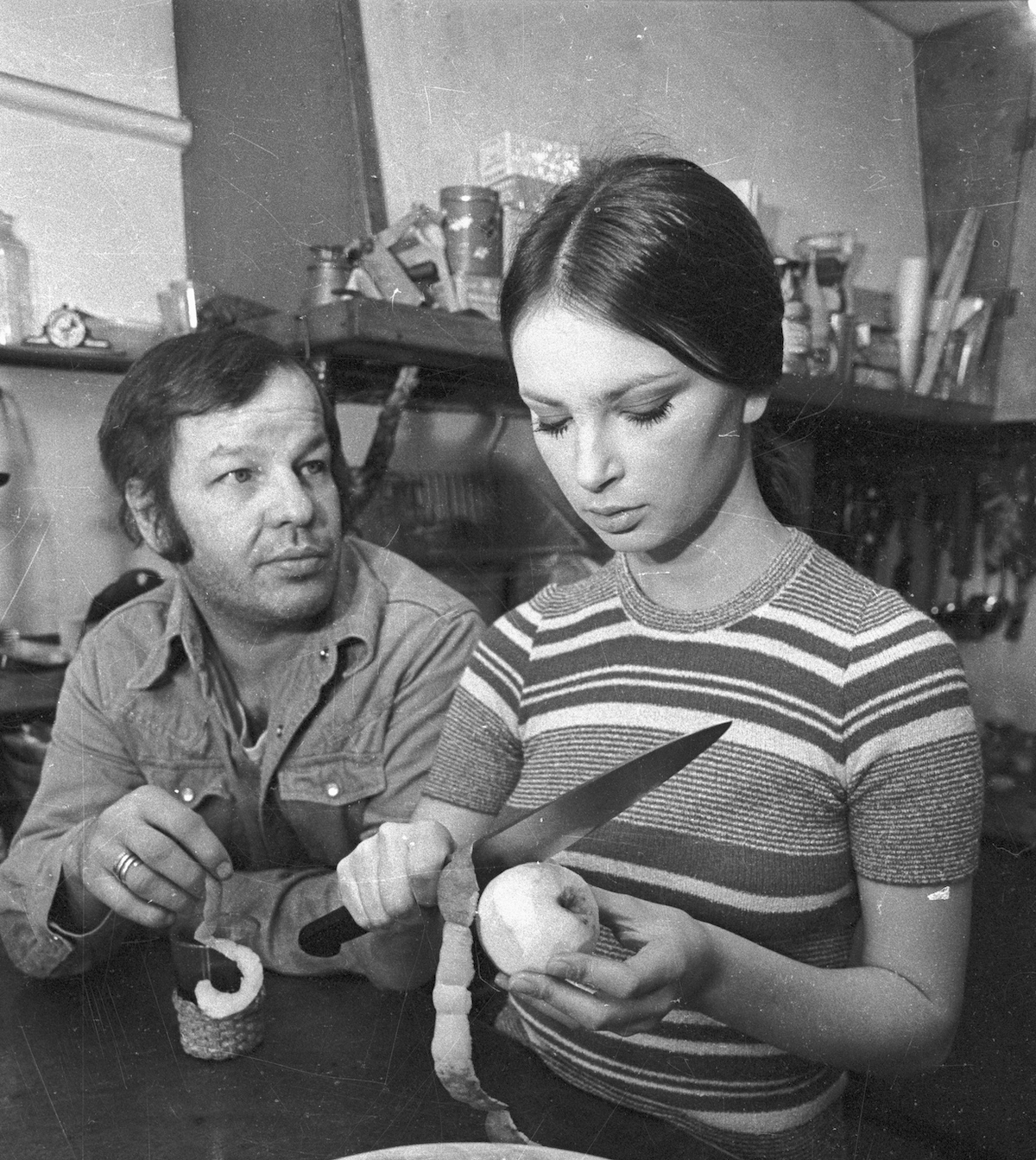 Wiesław Dymny i Anna Dymna w 1977 roku.