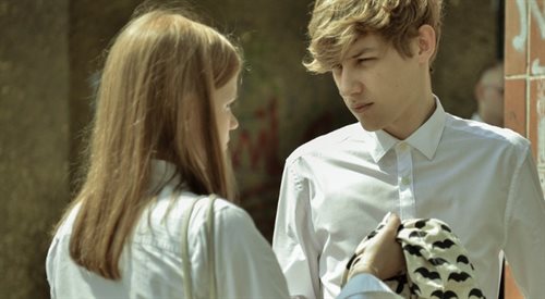 Kadr z filmu Obietnica Anny Kazejak