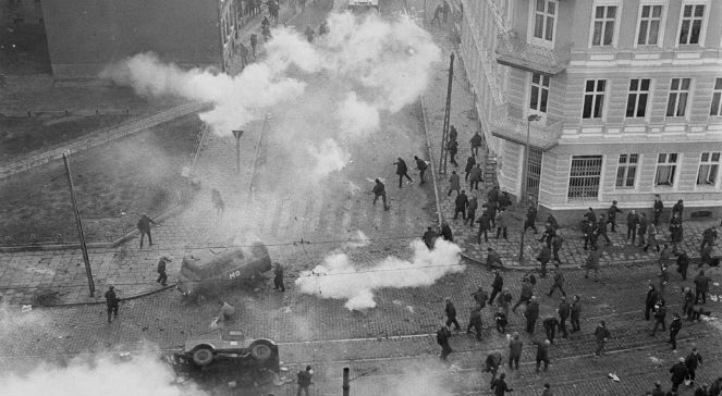 Starcia z milicją. Gdańsk, 17.12.1970