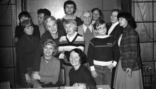 Radiowa rodzina Matysiaków w roku 1982