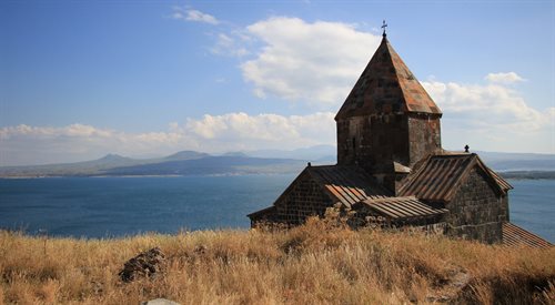 Armenia, klasztor nad jeziorem Sewan