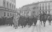 Obchody Święta Niepodległości na placu Marszałka Józefa Piłsudskiego. Warszawa, 11.11.1934