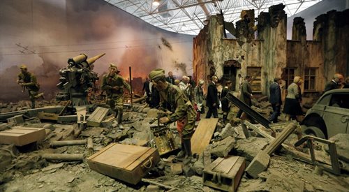 Petersburg: otwarto wystawę poświęconą bitwie o Berlin. Trójwymiarowa panorama powstała na 70-lecie zakończenia wojny