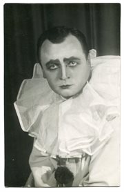 Stanisław Gruszczyński jako Canio w operze 