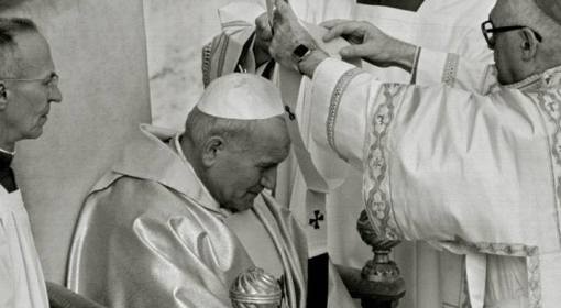 Msza pontyfikalna Jana Pawła II w Watykanie, 22.10.1978