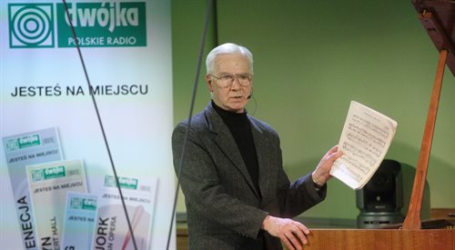 Szbolcs Esztnyi był w 2014 roku gościem audycji Five oclock