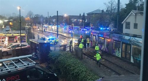 Londyn: wypadek tramwajowy