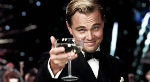 Leonardo DiCaprio w filmie Wielki Gatsby