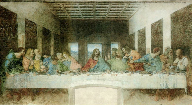 Ostatnia wieczerza pędzla Leonarda da Vinci
