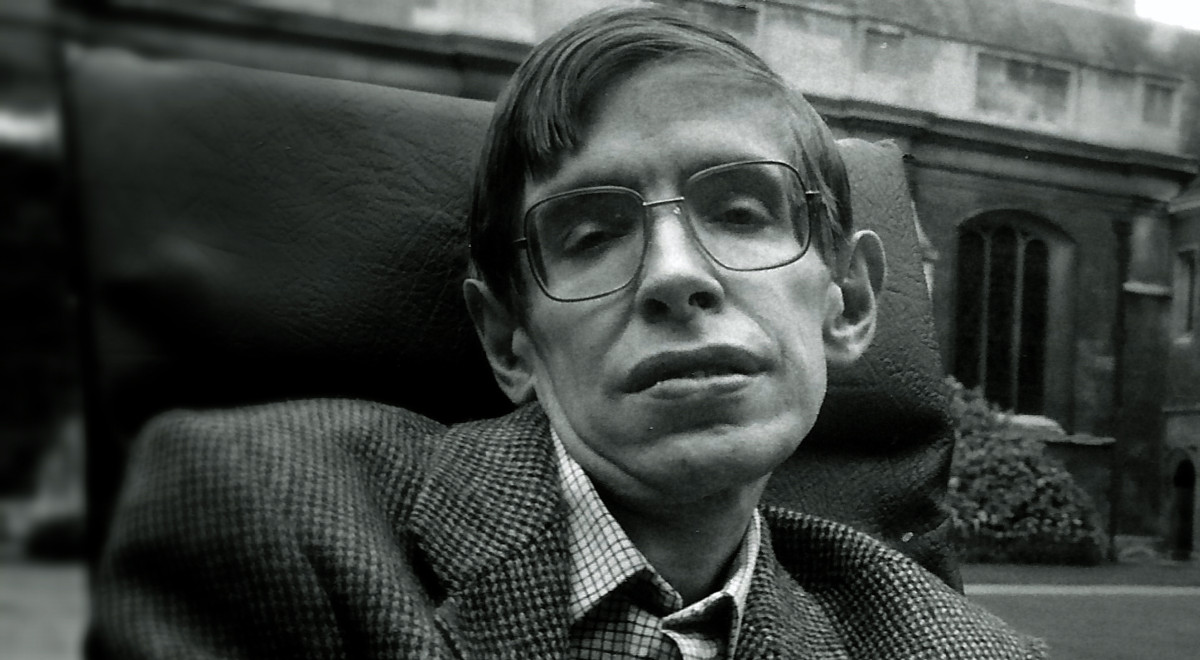 Stephen Hawking w wieku ok. 30 lat