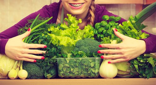Zielone warzywa są niskokaloryczne, zawierają sporo witaminy C i magnez