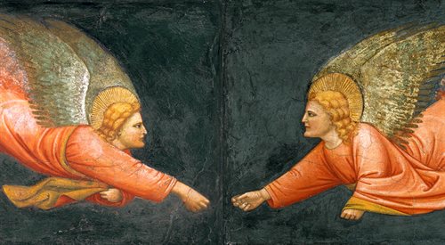 Czternastowieczne włoskie freski nieznanego autora (zdj. ilustracyjne)