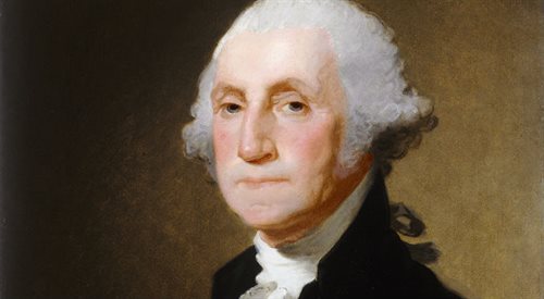 Portret Jerzego Waszyngtona autorstwa Gilberta Stuarta
