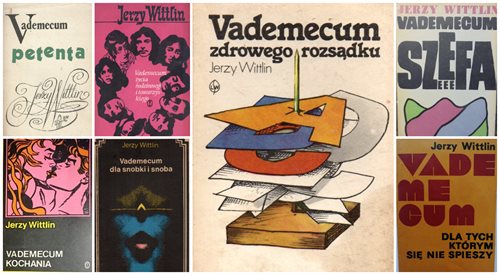 Okładki książek Jerzego Wittlina
