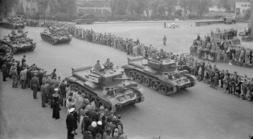 Londyńska Parada Zwycięstwa, 8 czerwca 1946 roku.