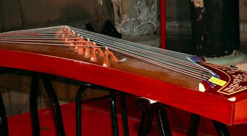 Chińska cytra guzheng