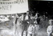 Manifestacja Solidarności Walczącej w Warszawie, lata 80.