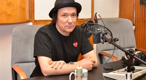 Andrzej Smolik w studiu Dwójki