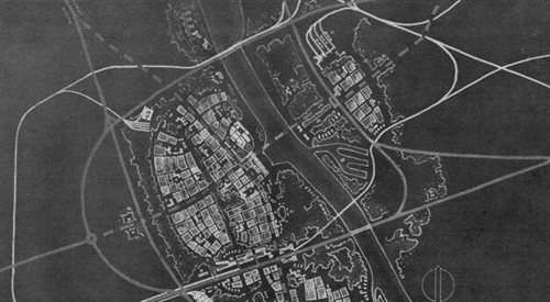 Negatyw projektu Huberta Grossa i Ottona Nurnbergera z 6 lutego 1940, określany nazwą plan Pabsta.