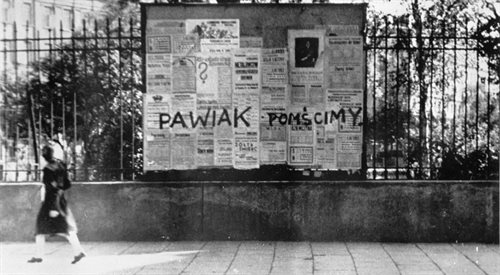 Pawiak pomścimy  takie i podobne napisy ukazywały się na murach Warszawy w latach okupacji
