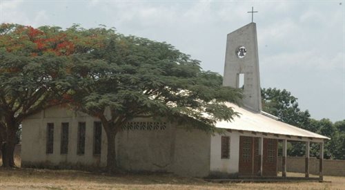 Jeden z kościołów w Republice Środkowoafrykańskiej