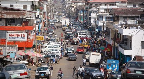 Monrovia, stolica Liberii