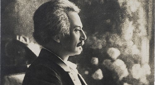 Ignacy Jan Paderewski na zdjęciu z 1914 roku