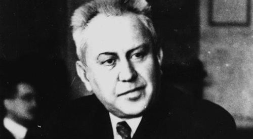 Profesor Ludwik Hirszfeld  lekarz, bakteriolog i immunolog, twórca polskiej szkoły immunologicznej, (po 1945 roku)