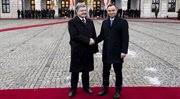 Powitanie prezydenta Ukrainy Petro Poroszenko