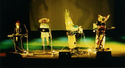 AG. Geige, 3. Internationales Art Rock Festival, Frankfurt nad Menem, 1991