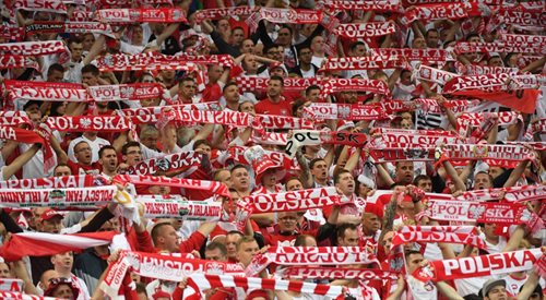 Polscy kibice na Stade de France