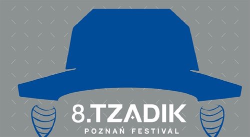 Fragment plakatu promującego Tzadik Poznań Festival