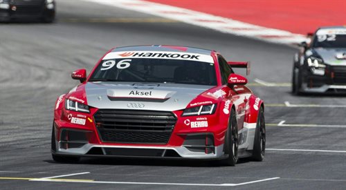 Wyścig Audi Sport TT Cup w  Spielbergu w Austrii, 2015 rok