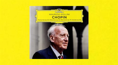 Maurizio Pollini gra Chopina (okładka albumu)
