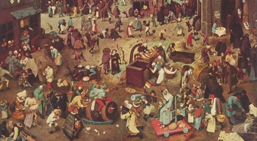 Peter Bruegel starszy: Walka karnawału z postem