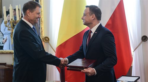 Prezydent A. Duda spotkał się z prezydentem Rumunii