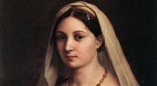 Raphael, La Donna Velata, 1516 (fragm.)