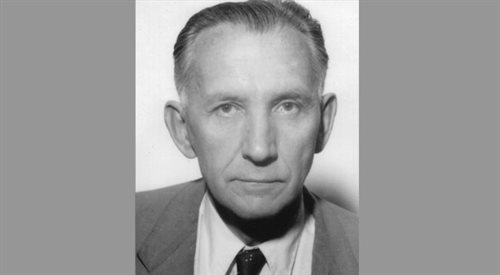 Prof. Wiktor Sukiennicki (1901-1983). Prawnik, historyk, sowietolog, współpracownik Rozgłośni Polskiej RWE. Źr.:NAC