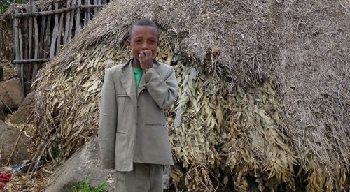 Etiopski chłopiec