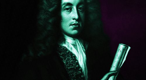 Grafika według portretu Henryego Purcella